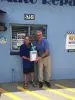 Winner of my May raffle ... Mr. Max Heese of Fort Myers Beach.
His wife Vickie was unable to make the photo shoot.
Congratulations to them as they have had a long 8 months like many others from Fort Myers Beach. Enjoy your well deserved dinner date at Cooper's Hawk Winery and Restaurant. Thank you for letting us service your vehicles.